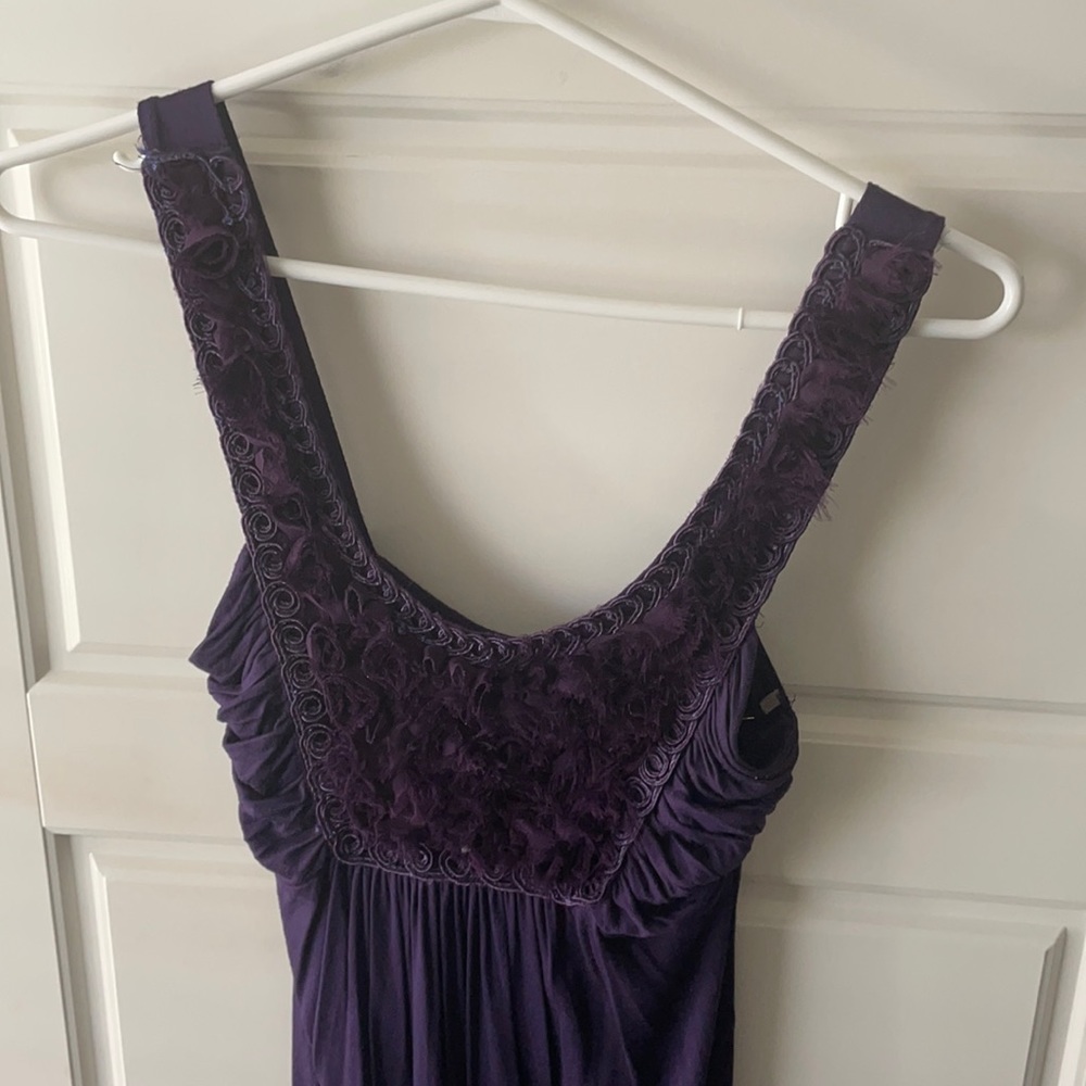 Purple dress